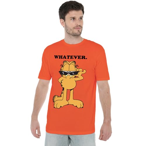 T-Shirt Garfield Whatever Shades T-Shirt Mixte Lot de 1 Vêtement Imprimé
