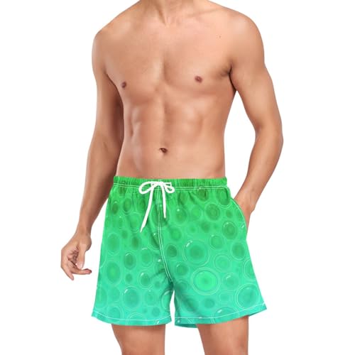 Short extensible de plage pour homme résistant à l'eau avec imprimé complet - 4