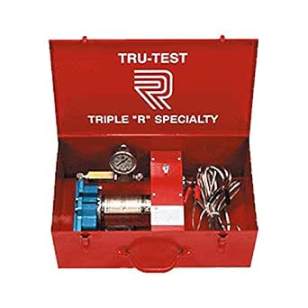 Triple R Specialty Tru-Test 12v Hydrostatic Test Pump, 2.1 GPM at 250 ...