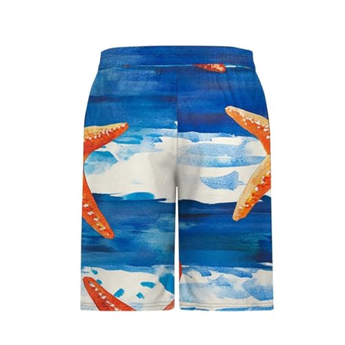 Swim Trunks Mens Summer Hawaiian Beach Shorts Quick Dry Loose Fit Board Shorts Holiday Casual Bathing Suit Pants2