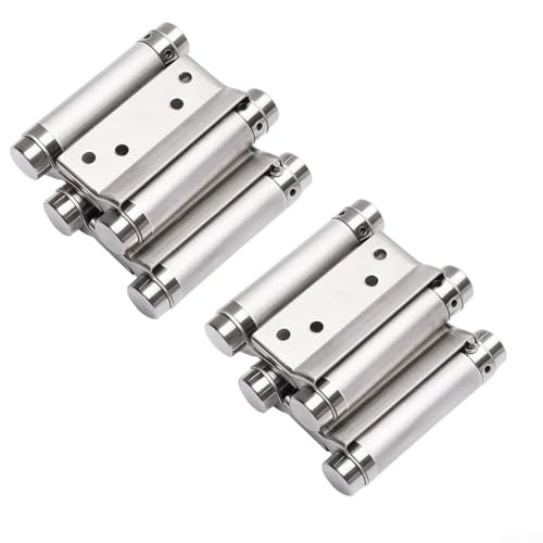 Charnière à ressort acier inoxydable robuste pour porte lourde - 2