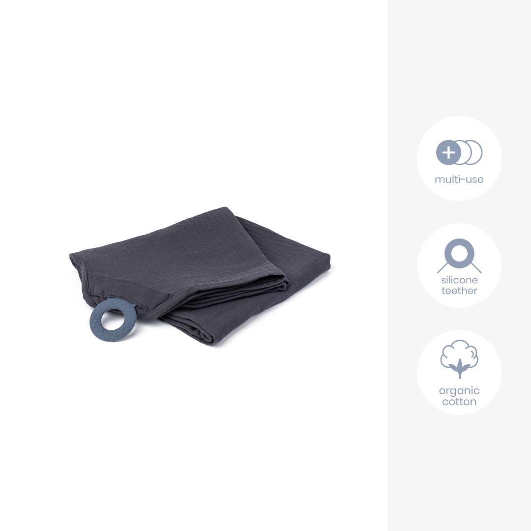 doomoo MOM'N Play Tetra Grey Breastfeeding Cape - Image 2