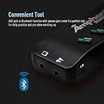 SONICAKE Guitar Headphone Amp Plug-in USB Rechargable Portable Pocket Guitar Amplifier with Bluetooth Multi-Effects Clean Overdrive Distortion Modulation Delay and Reverb