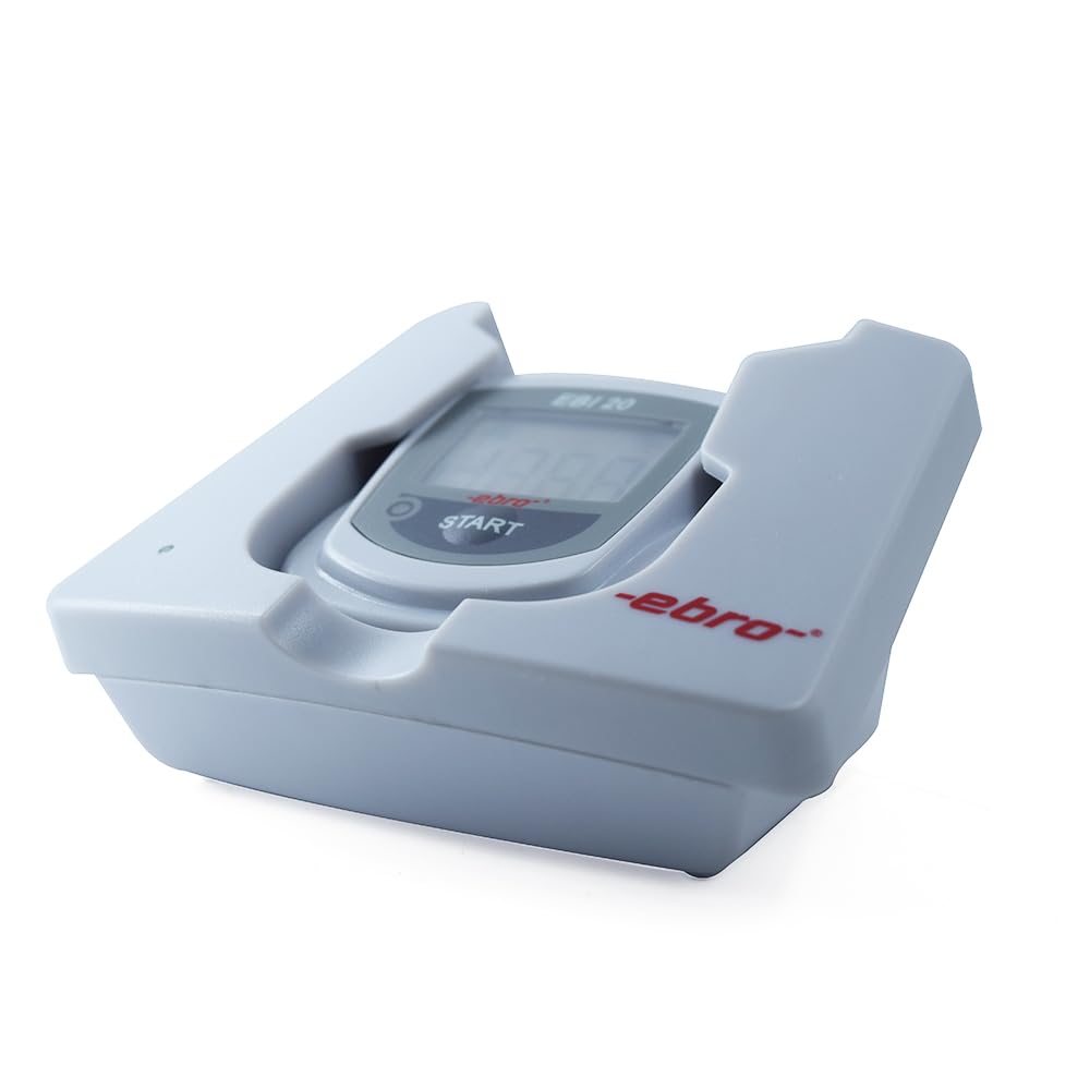Multi-Use Temperature Datalogger used for Pharma, Cargo, and Cold Chain Monitoring along with Calibration Certificate by Ebro Model: EBI 20T1 4