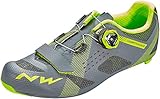 northwave rennradschuhe herren  Northwave Storm Carbon Rennrad Fahrrad Schuhe grau/gelb 2020: Größe: 40