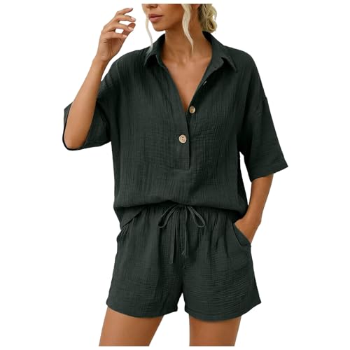 Ensemble en lin femme chic pour vos journées d'été décontractées