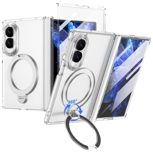 DAKORIE for Galaxy Z Fold 8 Case Clear, Hinge Protector, Kickstand by DAKORIE - Used condition - US$21.09