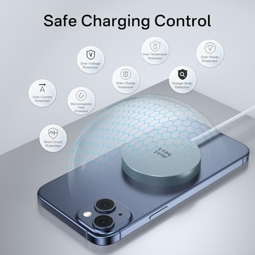 15W Fast Magnetic Wireless Charger - image 5