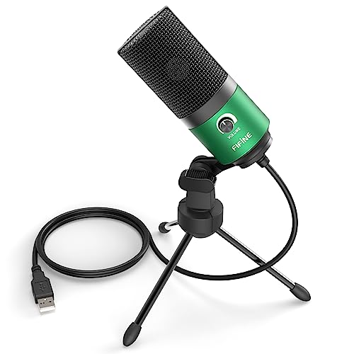 Micro studio FIFINE pour enregistrement vocal sur ordinateur Windows Mac