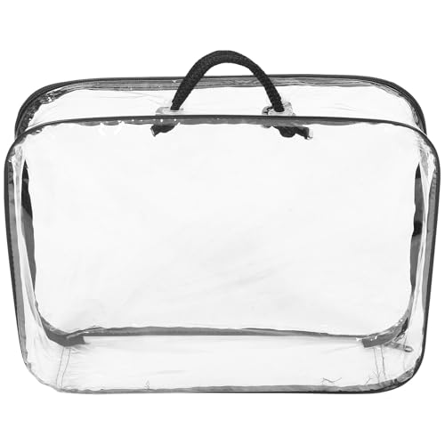 Bolsa juguetes transparente PVC GANAZONO de gran capacidad con asas 2