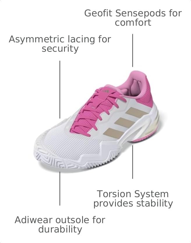 Image of Adidas Womens Barricade 13 Tennis Shoes