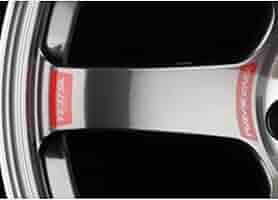 RAYS レイズ　TE37SL ホイール　ステッカー 新品　4個セット RAYS VOLKRACING TE37 専用ステッカー【ブラック】1台分 : A
