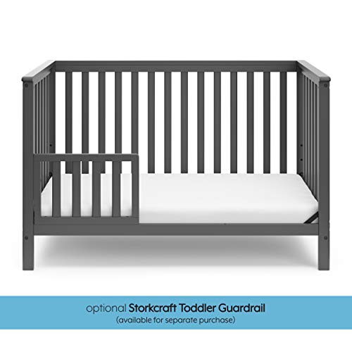 storkcraft hillcrest fixed side convertible crib