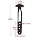 EVTSCAN Rubber Boat Telescoping Ladder Strap with 4 Adjustable Mounting Holes for Fixing