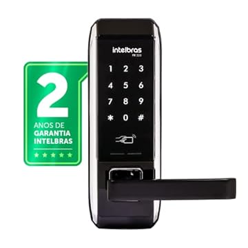 Fechadura Digital FR 320 Preto Intelbras