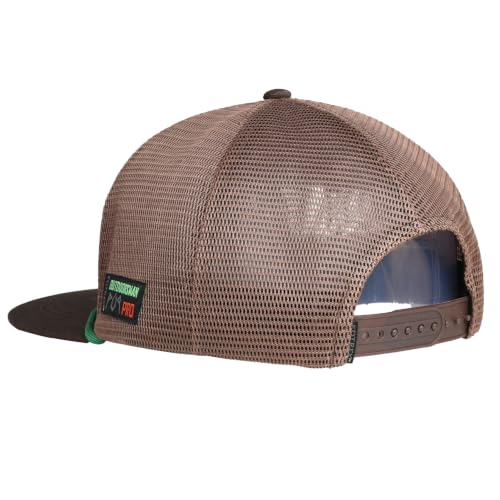 Image of EDTREK Outdoorsman Pro Trucker Breathable Mesh Performance Cap - Flat Brim Snapback Hat