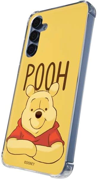 Skinit Clear Phone Case Compatible with Galaxy A55 5G - Officially Licensed Disney Winnie The Pooh Portrait Design