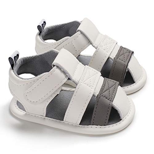 6 Toddler Splicing Boy Prewalker Shoes Soft Sandals Sole Single Baby Infant Baby Shoes Size 1 Boys Tennis Shoes2
