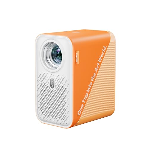 Caydo P1 Art Projector with Exclusive Art Drawing App for Artists Drawing and Tracing, Portable Auto Focus & Keystone LED Projector for Canvas, 4K Support, 100’’ Display, Compatible with iOS/Android