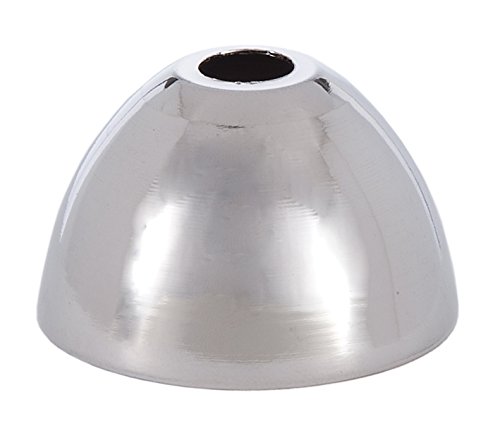 Image of B&P Lamp Nickel Plated Pendant Glass Shade Holders