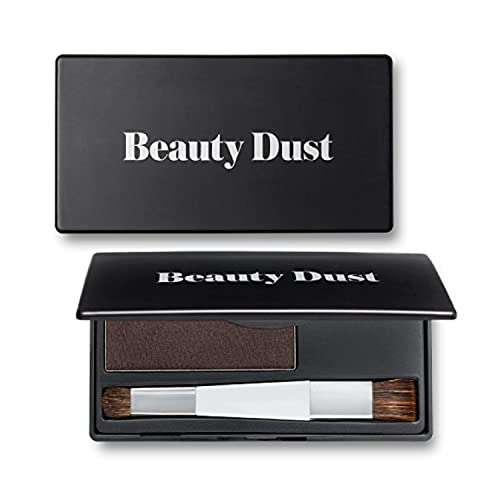 Beauty Dust Dark Brown Root Touch Up: 100% Clean, All-Natural, Talc-Free Instant Gray Hair Root Concealer [Dark Brown] #TOP4
