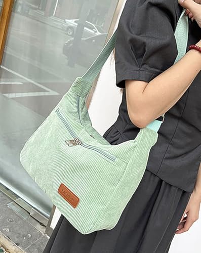 Women's Corduroy Pillow Crossbody Bag Convertible Underarm Tote Shoulder Purse Everyday shoulder Bag for Work2