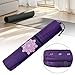 MotiveTech Yoga Mat Carrier Bag for Easy Transport and Storage for Office and Fitness, Purple