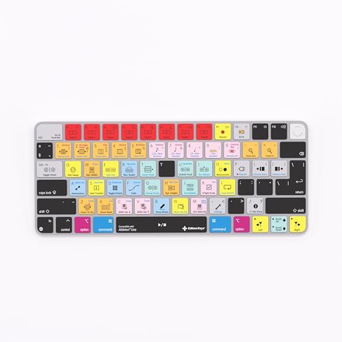 Funda para teclado Apple Magic Keyboard que soluciona el olvido de comandos en Ableton Live 1