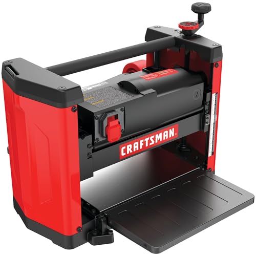 CRAFTSMAN Planer, 15 Amp, For Benchtops, Two Knife Solid Steel Cutter Head (CMEW320) - image 8
