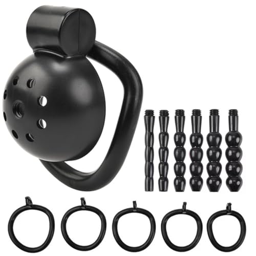 Image of Male Chastity Device Tease Locked Cock Cage Penis Exercise for Men