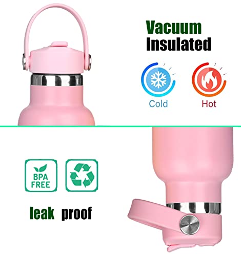 Image of Straw Lid for Hydro Flask Standard Mouth 18 oz 21 oz 24 oz Top Lids with Straw for Iron Flask Narrow Mouth 20 24 32 64 oz,Sports Water Bottle Accessories Replacement Dust Cover Straw Cap (Patented)