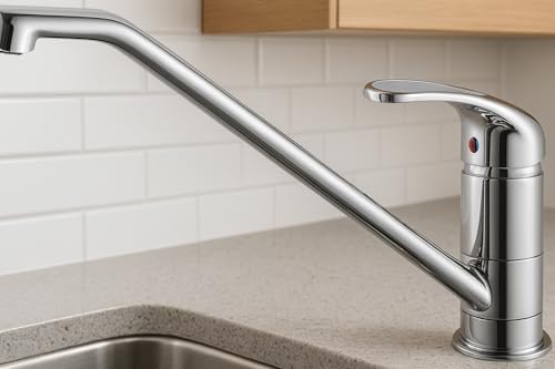 シングル ワンホール混合栓 キッチン用 上面施工式 泡沫吐水 リングレバー 蛇口 キッチン水栓 K87110TJV-13