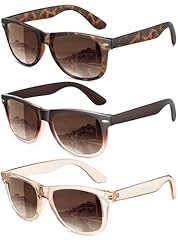 (3 Pack) Brown + Brown Gradient + Tortoise Brown