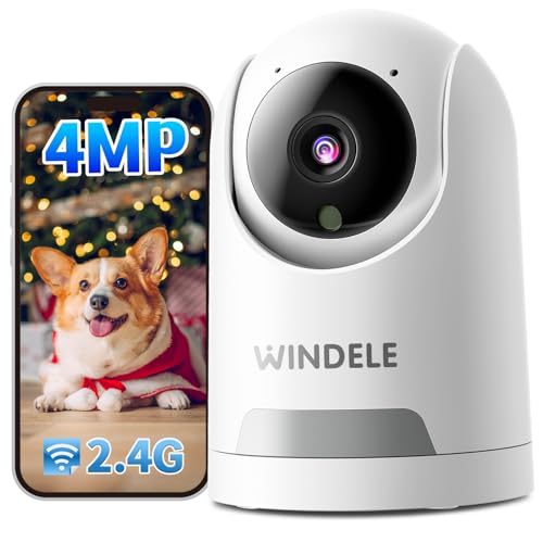 Amazon.co.jp: WINDELE ペットカメラ 400万画素 見守りカメラ 【2024新