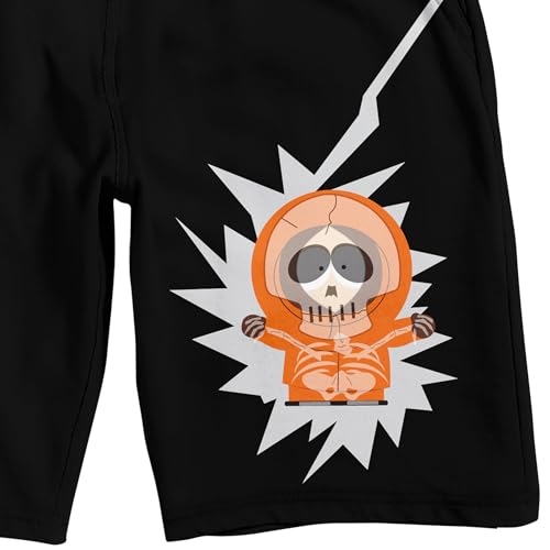 Bioworld South Park Kenny Son A Witches Men's Black Sleep Pajama Shorts2