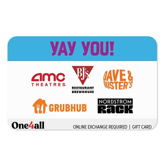 Multi-Brand Choice Cards Tarjeta de regalo electrónica Yay You | Yay You, Digital Delivery