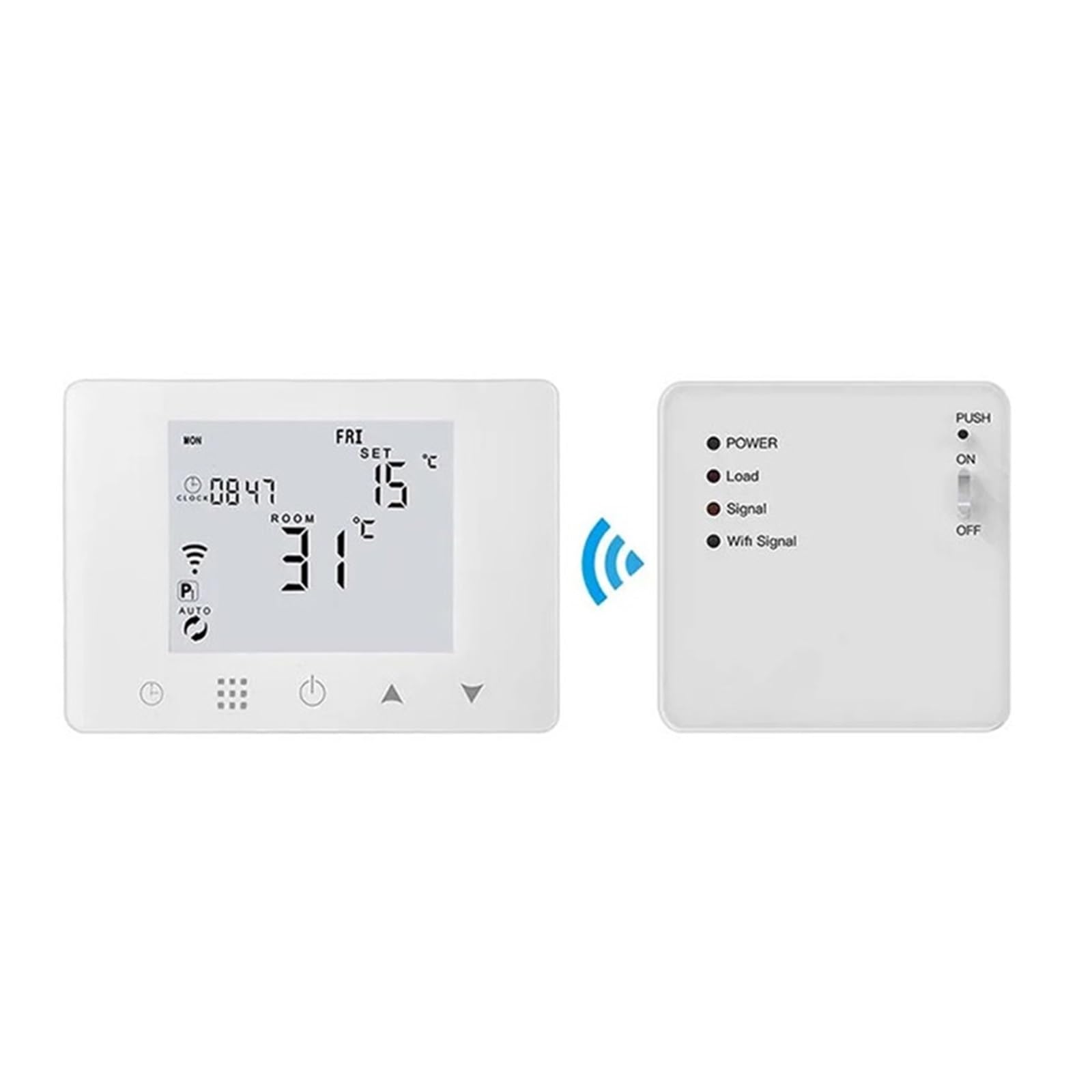 Regulator Temperatury, Inteligentny termostat Wiszący podłogowy kocioł gazowy Elektryczny regulator temperatury ogrzewania wodnego