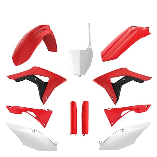 Kit plastique Polisport 91534 couleur OEM Honda plastique injecté ultra flexible