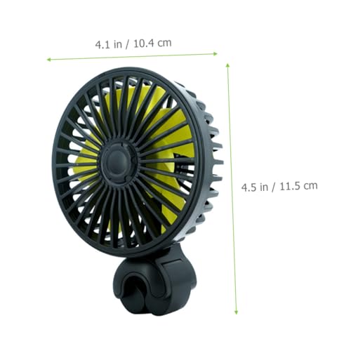 Ventilador de coche USB Homoyoyo para asiento trasero y circulacion de aire 7