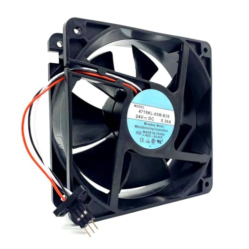 Ventilador de chasis 120mm NMB 4715KL-05W-B39 DC24V conector de 3 pines 3