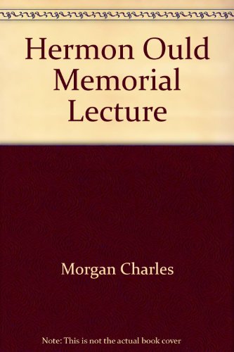 Hermon Ould Memorial Lecture