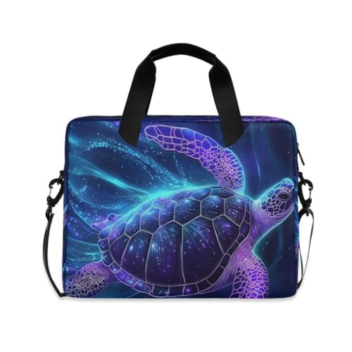 Bolsa de portátil acolchada contra impactos con estampado de mariposa