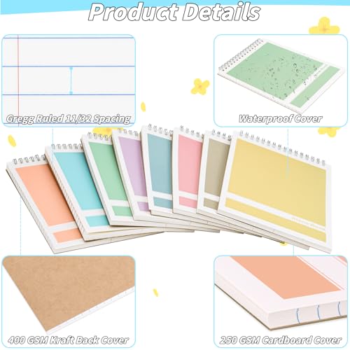 Carnet Steno à spirale pour ne plus perdre vos idées et structurer vos notes