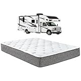WanderRest 12” Cool Hybrid RV Mattress, Full 53x75, Plush-Medium Gel Memory Foam & Pocketed Coil Bed for RV, Camper or Travel Trailer, Cooling Comfort, Made in USA