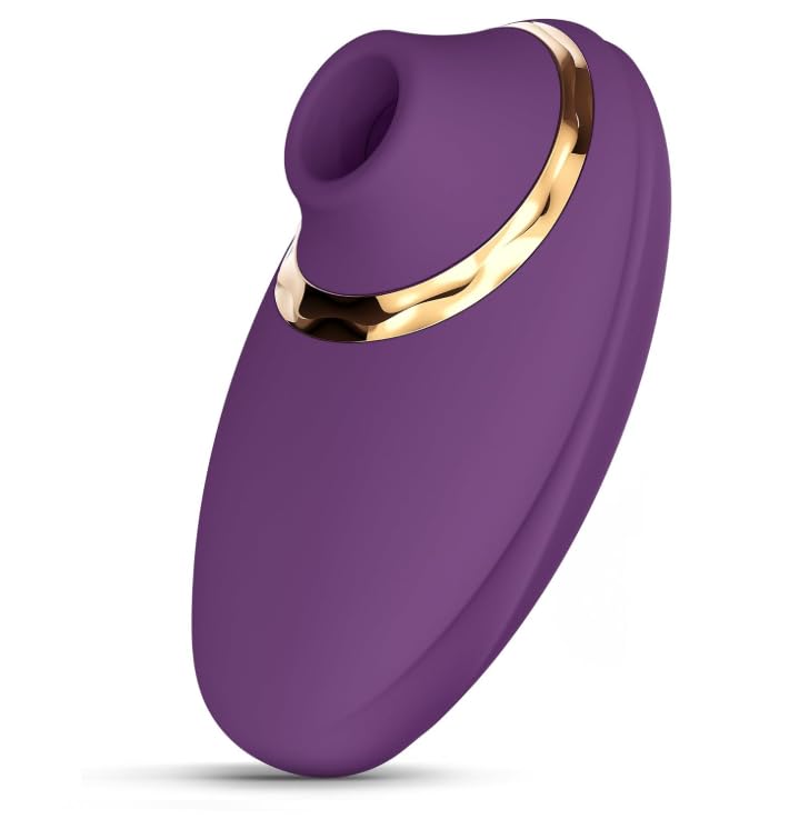 Clitioral Sucker Vibrates Bullet 8 Modes Soft Travel Waterproof Quiet Powerful Toy for Women CNS594