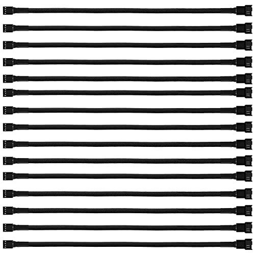 GTIWUNG Lot de 15 ventilateurs répartiteurs PWM 4 broches mâles à femelles