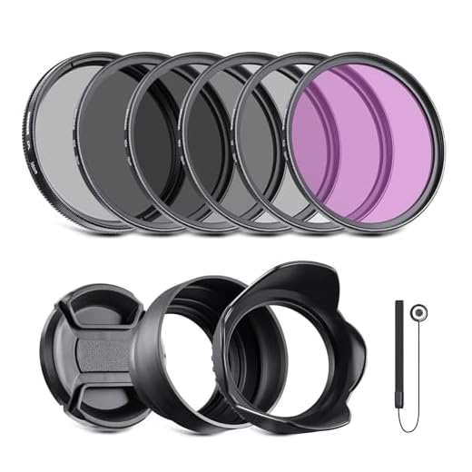 58mm Lens Filter Accessory Kit for Canon