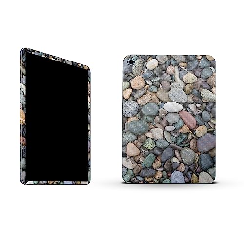 Image of MightySkins Carbon Fiber Skin Compatible with Apple iPad 10.9 inch 10th Gen (2022) Full Wrap Kit - Riverbed | Protective, Durable Textured Carbon Fiber Finish | Easy to Apply | Made in The USA