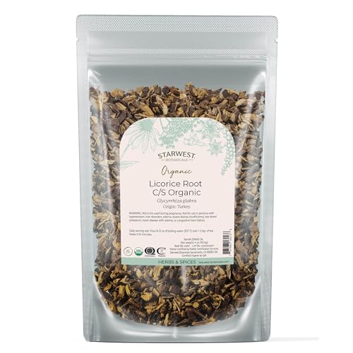 Starwest Botanicals Organic Dried Licorice Root (4 oz)