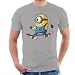 Despicable Me Carl The Minion Skateboarding Men's T-Shirt